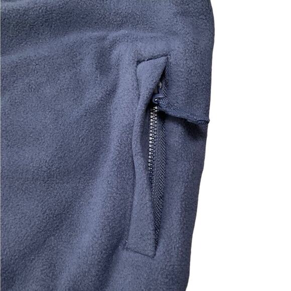 Lands End Boy's Hoodie Zip up Gray Navy Jacket Size 6 NWT - Picture 4 of 7